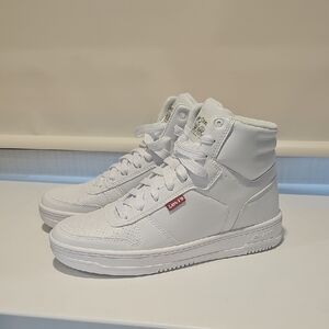 Levi's White High-Top Sneakers